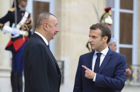 Ֆրանսիայի նախագահը Ալիևի հետ զրույցում վերահաստատել է ՀՀ տարածքային ամբողջականությունը հարգելու իր պահանջը