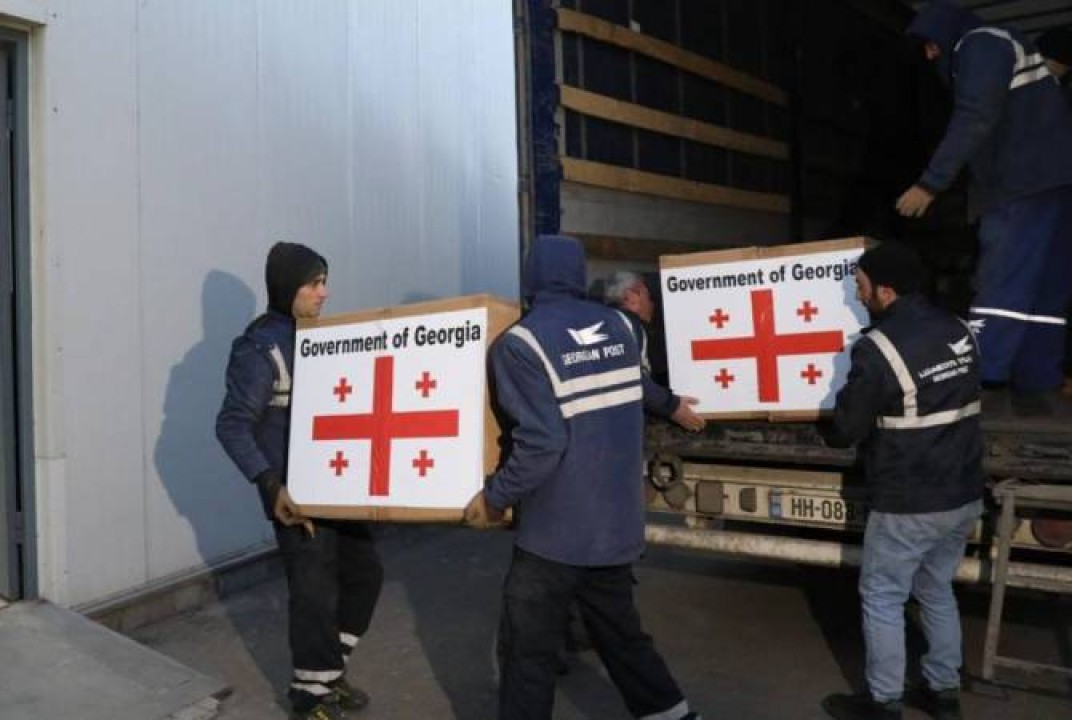 Վրաստանի կառավարությունը հումանիտար օգնություն է ուղարկել Թուրքիա
