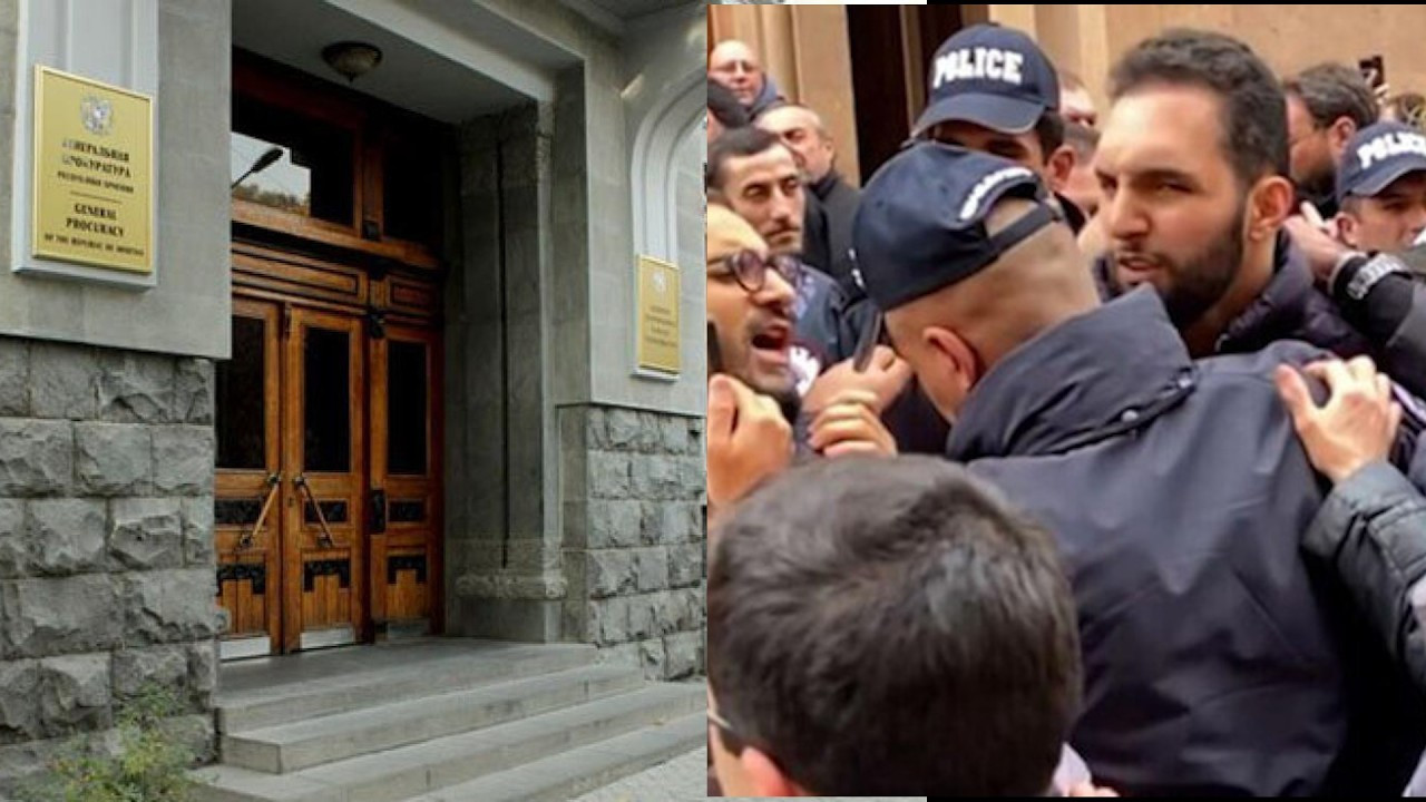 ՈւՂԻՂ․ 18-ամյա Դավիթին ազատ արձակելու պահանջով մայրերը դատախազության մոտ նստացույց են անում